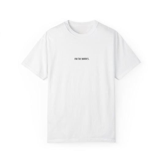 Unisex "For the Baddies" White T-shirt By @CRINGELERS