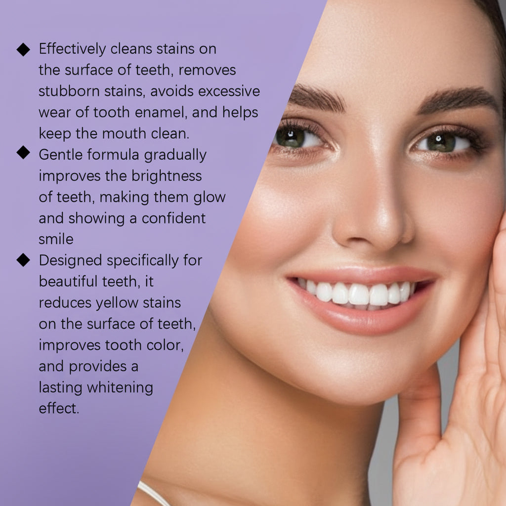 CRINGELERS CERTIFIED™ - Teeth Whitening Strips - Anti Yellow - Purple Teeth Whitening Strips - Dry-application